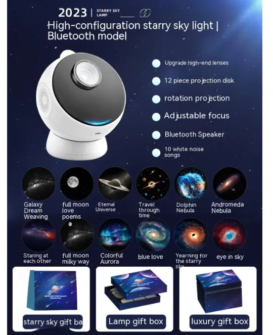Galaxy Star Projector Night Light