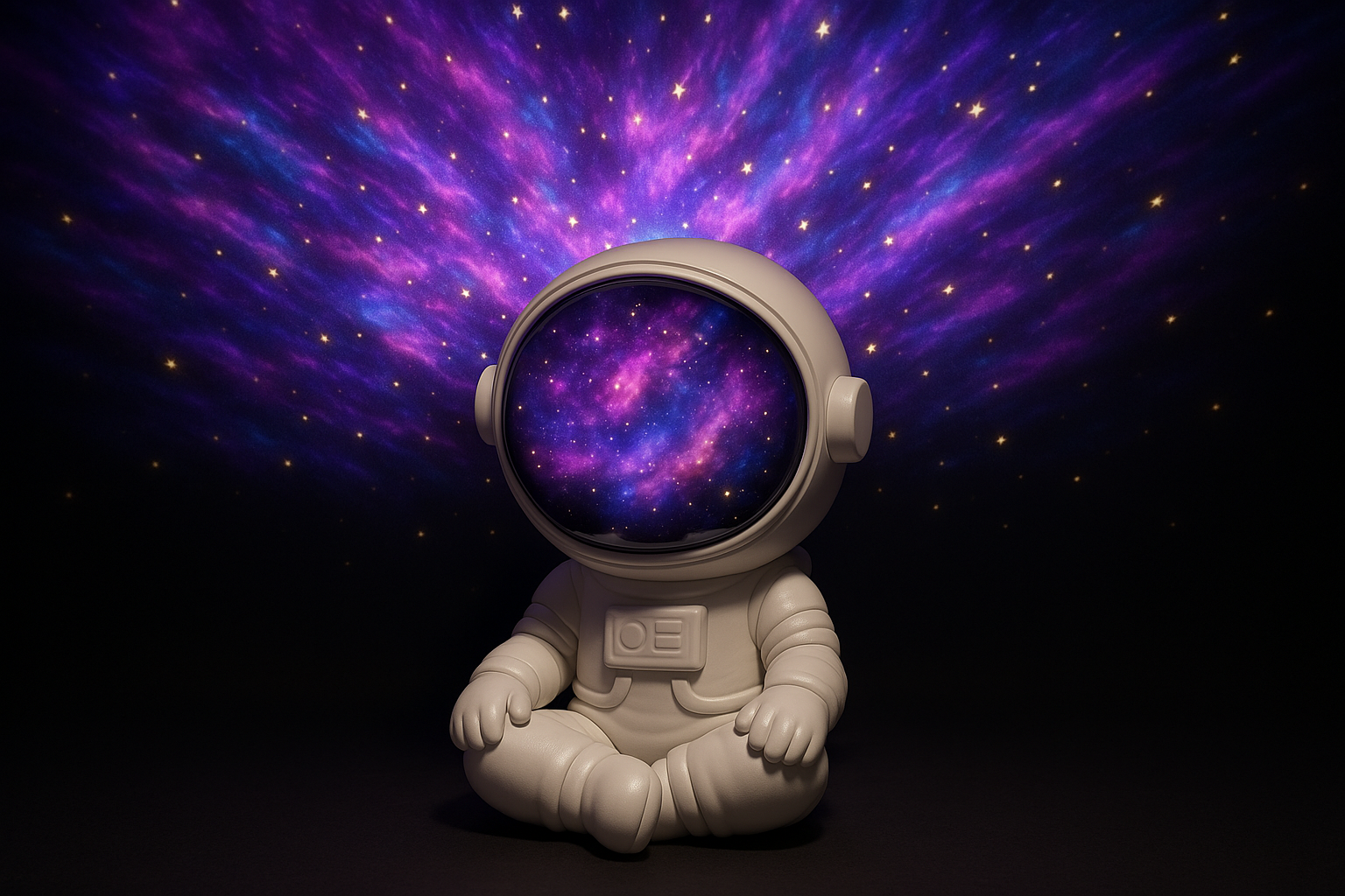 galaxy projector astronaut