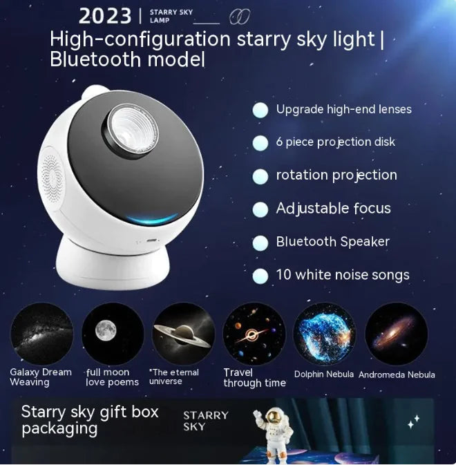Galaxy Star Projector Night Light